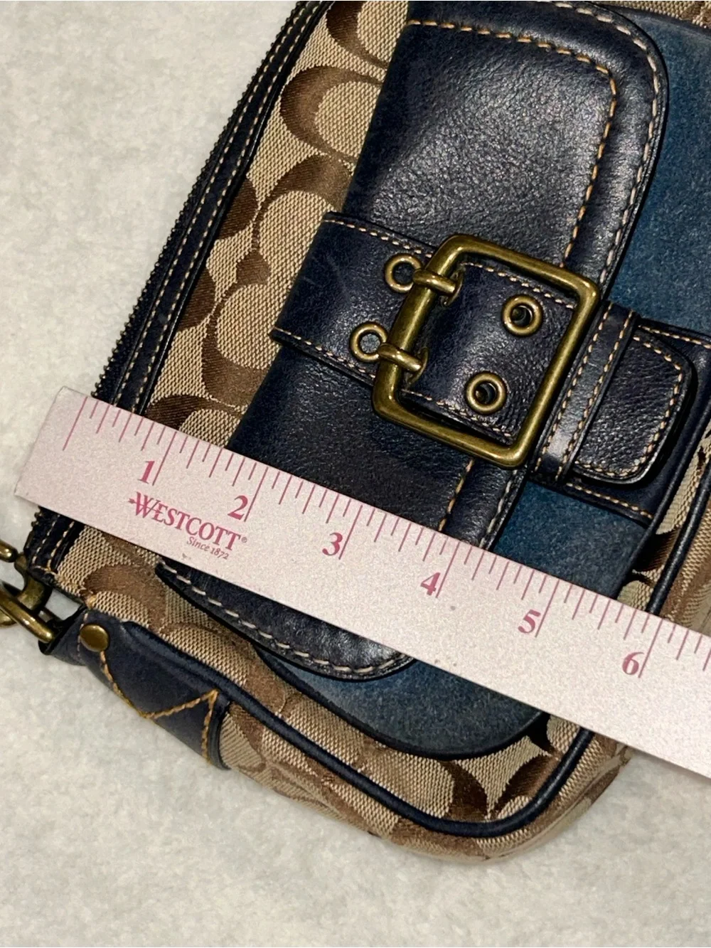 COACH Vtg Y2K Signature Legacy Soho Special  Edition Shoulder Bag Purse 7061